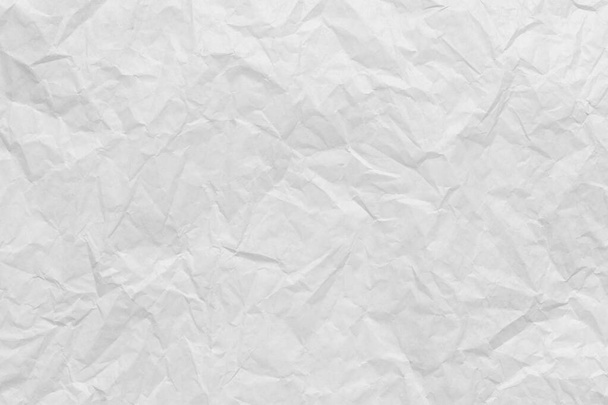 Λευκό τσαλακωμένο φόντο χαρτί τέχνης για το σχεδιασμό έννοια υφή σας. - Φωτογραφία, εικόνα