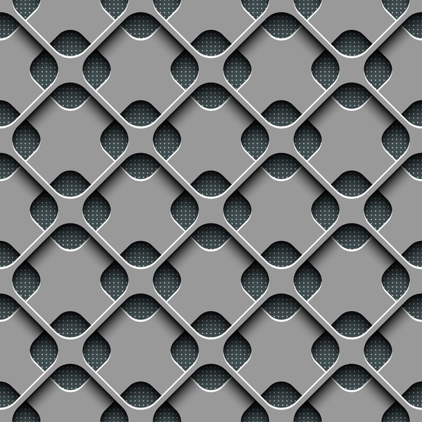Seamless Lattice Pattern - Wektor, obraz
