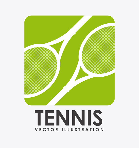 tennis design - Vector, Image