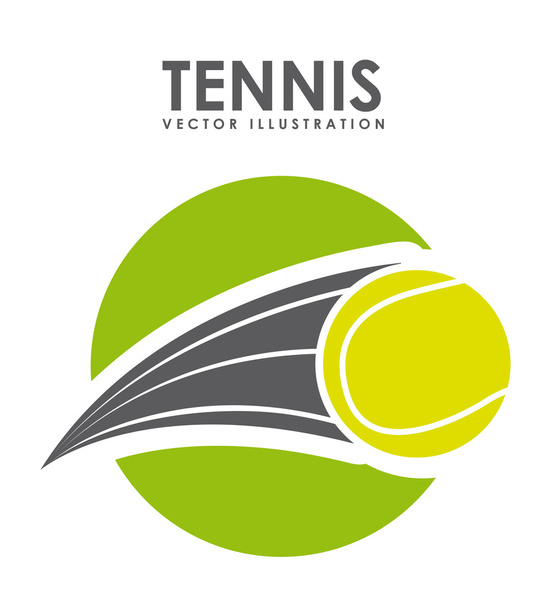 tennis design - Vektör, Görsel