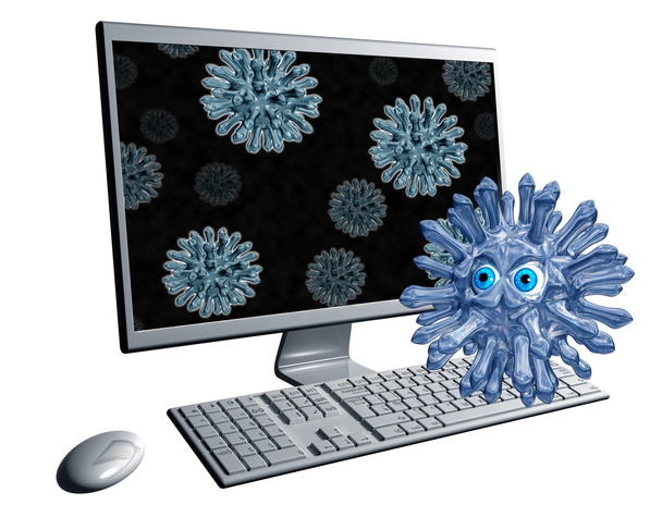 ničivý počítačový virus - Fotografie, Obrázek