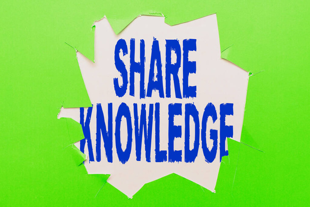 Почерк текста Share Knowledge. Обзор бизнеса учить других, что я узнал, прежде чем читать лекции Формирование новых мыслей Откройте для себя свежие идеи принятия изменений - Фото, изображение