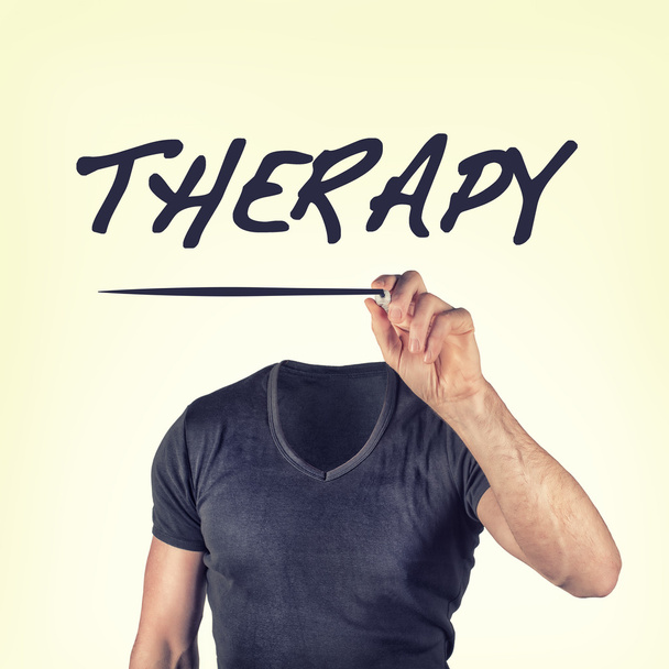 therapie - Foto, afbeelding