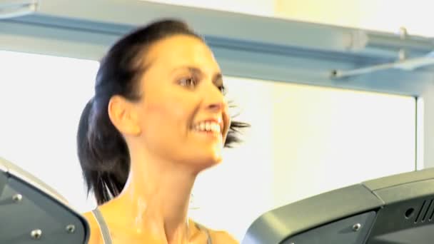 női tartani fit gyakorlása berendezések - Felvétel, videó