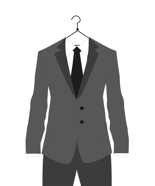 Mužský oblek - Vektor, obrázek