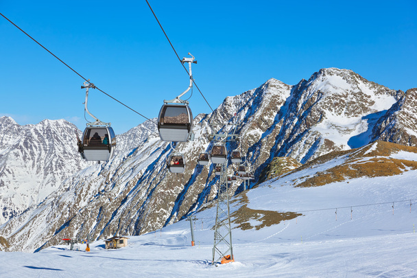Mountains ski resort - Innsbruck Austria - Фото, зображення
