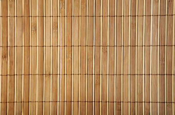 wooden bamboo  mat - Photo, Image