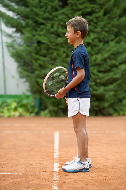 fedett tenisz iskola - Fotó, kép