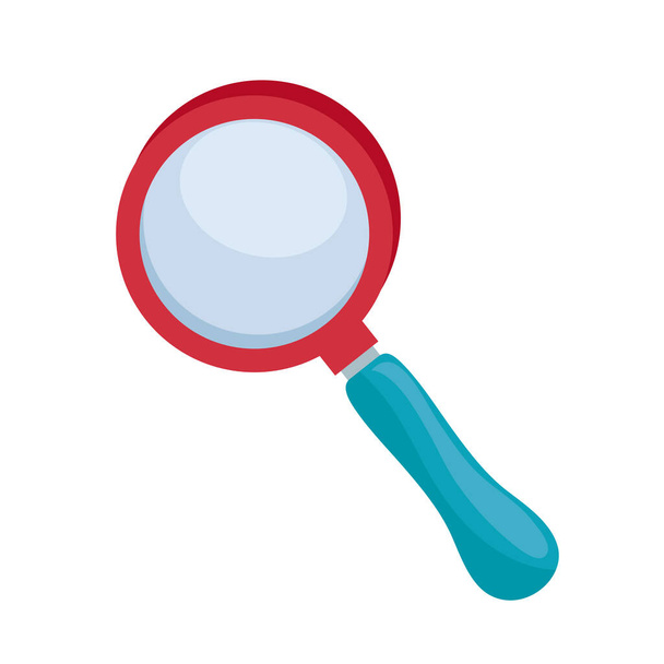 magnifying glass tool - Vector, Image