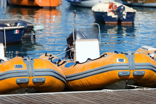 Rubber Motor Boats Rental - Photo, Image