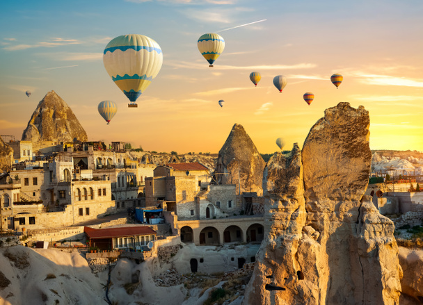 Let nad Cappadocií - Fotografie, Obrázek