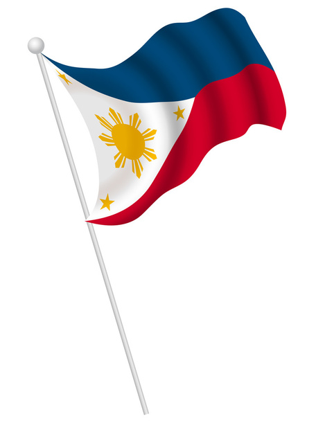 Philippines　 Flag country - Vektör, Görsel
