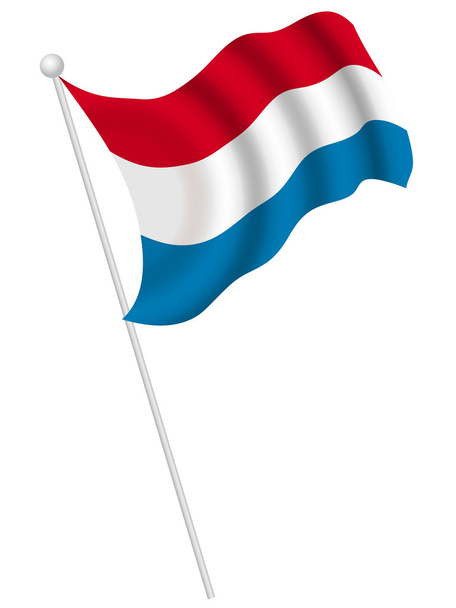 Netherlands flag country - Vector, Image