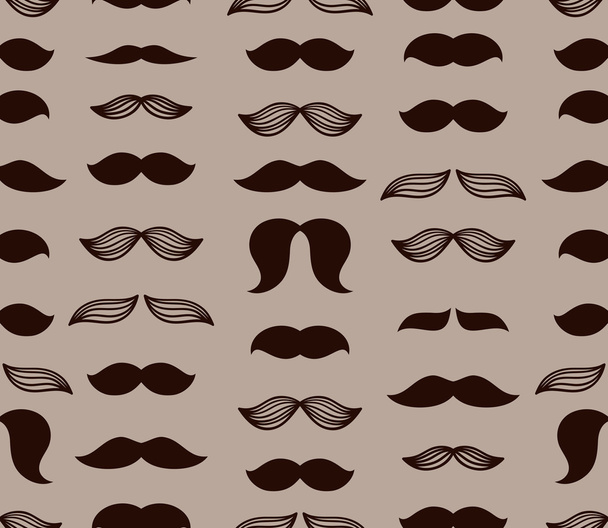Patrón de bigote
 - Vector, Imagen