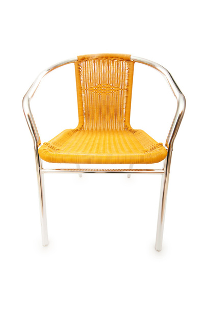Пляжний стілець ізольований на білому тлі
 - Фото, зображення
