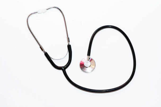 Phonendoscope. Medical equipment. Health protection. Heartbeat. - Foto, Imagem