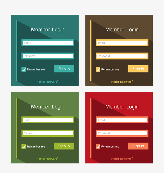 member login - Vector, Image