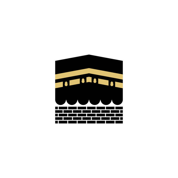 Kaaba ikona ilustracja projekt szablon wektor - Wektor, obraz