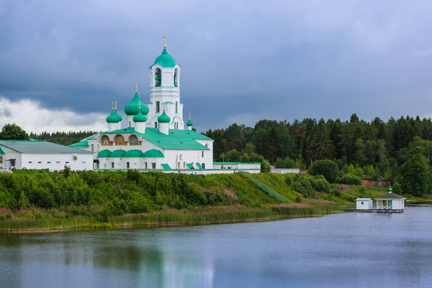 The Svirsky male monastery in the village of Old Sloboda - Leningrad region Russia - Foto, immagini