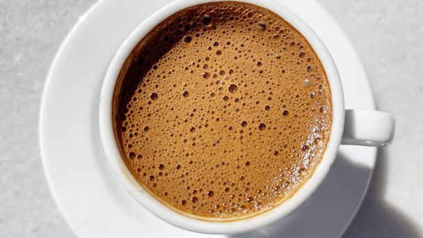café turco tradicional em uma xícara de café - Foto, Imagem