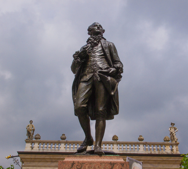 Goethe Denkmal Leipzig - Foto, imagen