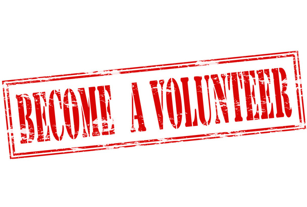 Torne-se um voluntário
 - Vetor, Imagem