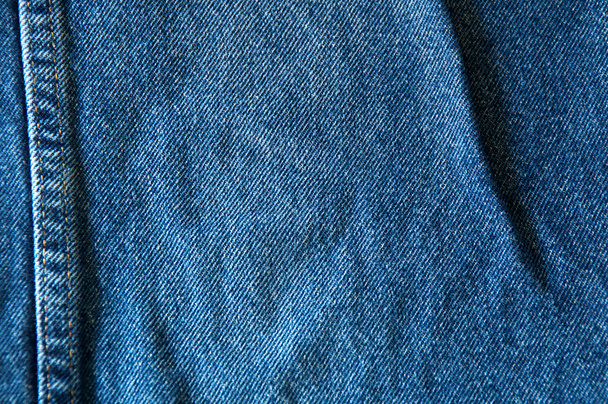 blue denim background - Photo, Image