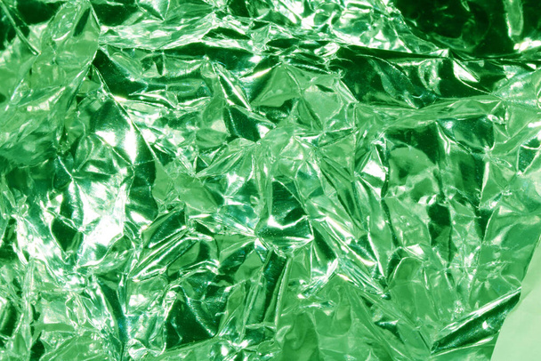 Festive Shiny Background Crumpled Glowing Colour - Foto, afbeelding