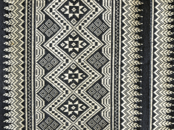 Eenhu sarong. Traditional Thai hand-woven fabrics. - Photo, Image