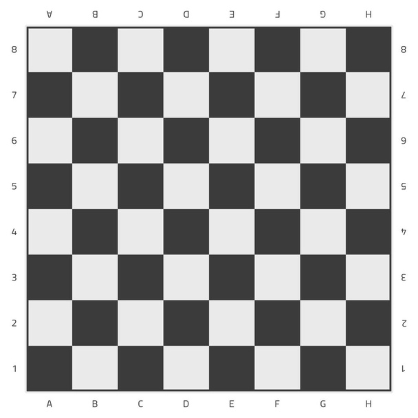 tablero de ajedrez vector de madera. - Vector, imagen