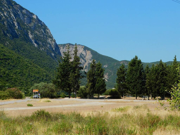 Thermopylae, view of the battlefield of the famous 480 BC battle - Photo, Image