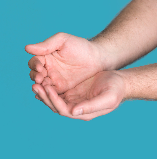 Hands cupped together  - Photo, Image
