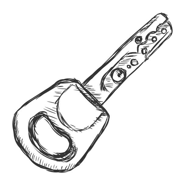 λακκάκι κλειδί - Διάνυσμα, εικόνα