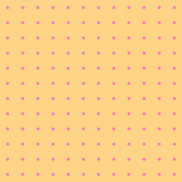 Geometric Polka Dot Seamless Pattern in Bright Colors and Retro Hippie Style - Photo, Image