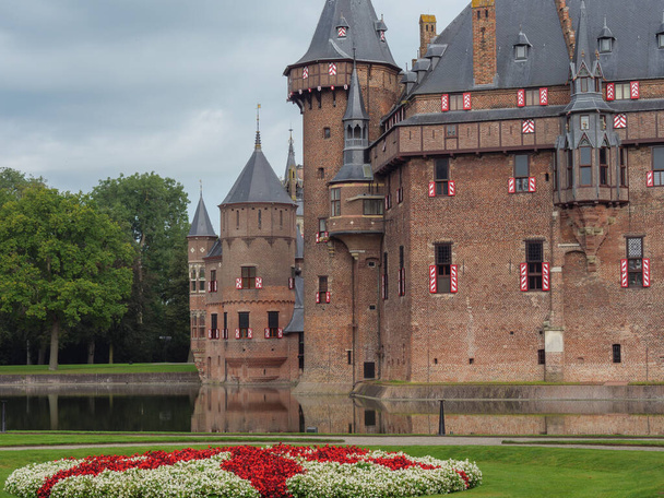 The Castle de Haar u Utrechtu v Nizozemsku - Fotografie, Obrázek