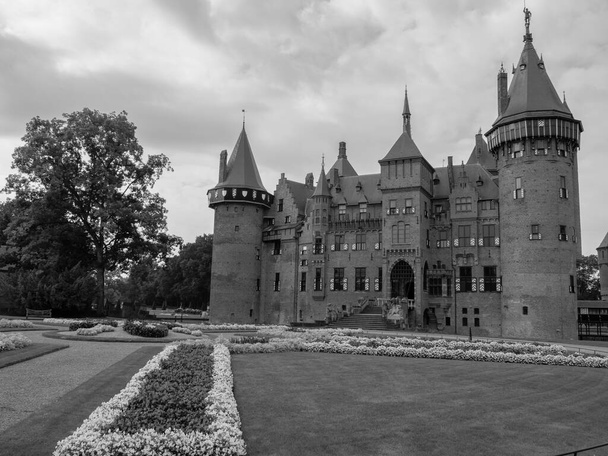 Le château de Haar près d'Utrecht aux Pays-Bas - Photo, image