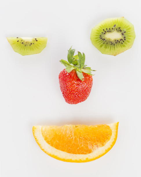 kiwi, fragola e arancia
 - Foto, immagini