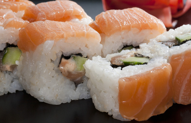 Japanese sushi rice - Фото, изображение