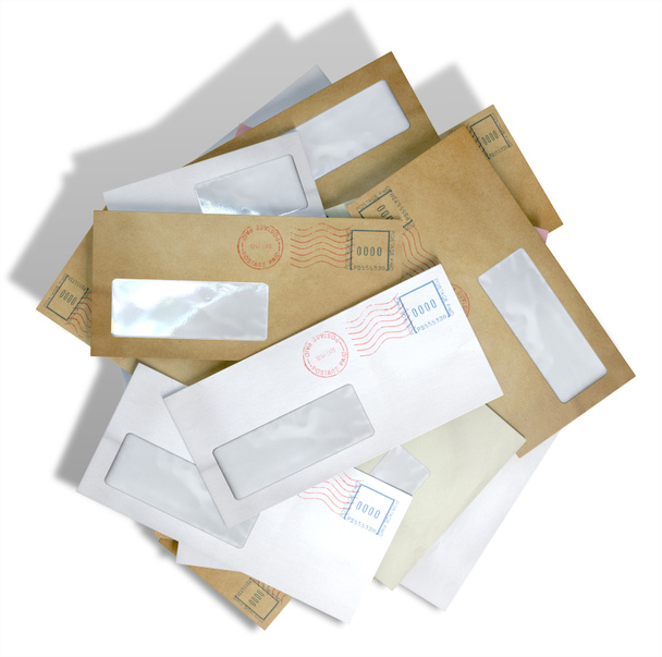 Scattered Envelopes - Φωτογραφία, εικόνα
