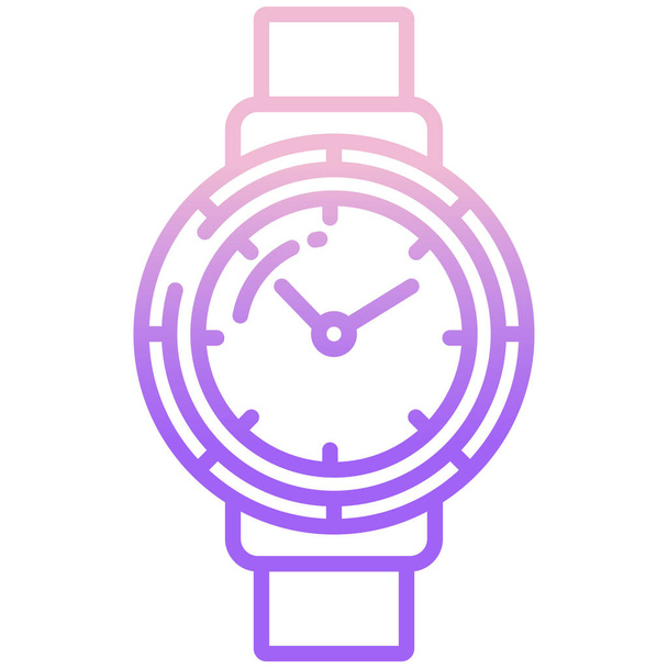 wristwatch. web icon simple illustration - Vector, imagen