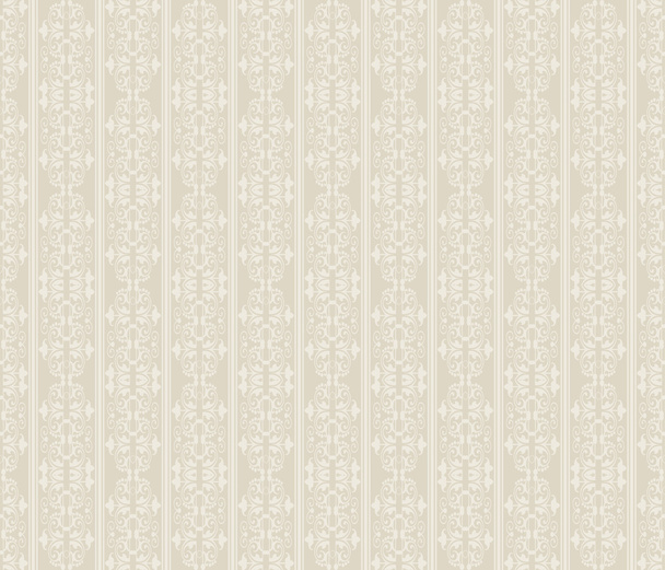 Damasco fondo de pantalla decorativo para las paredes vector vintage patrones sin costuras
 - Vector, imagen