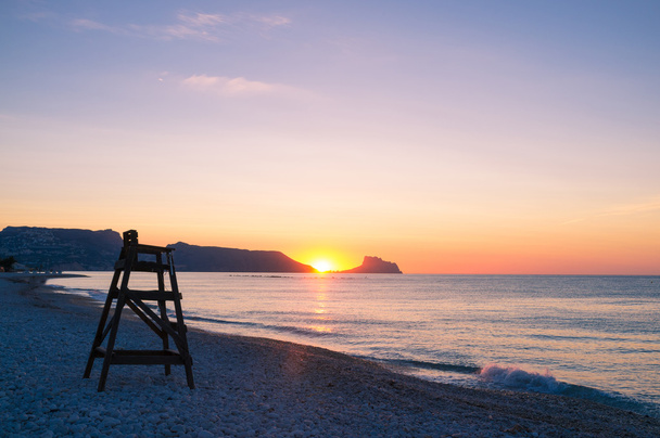 Mediterranean sunrise - Foto, imagen