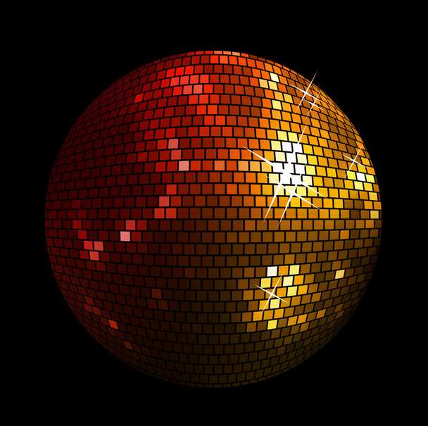 Disco-achtergrond - Vector, afbeelding