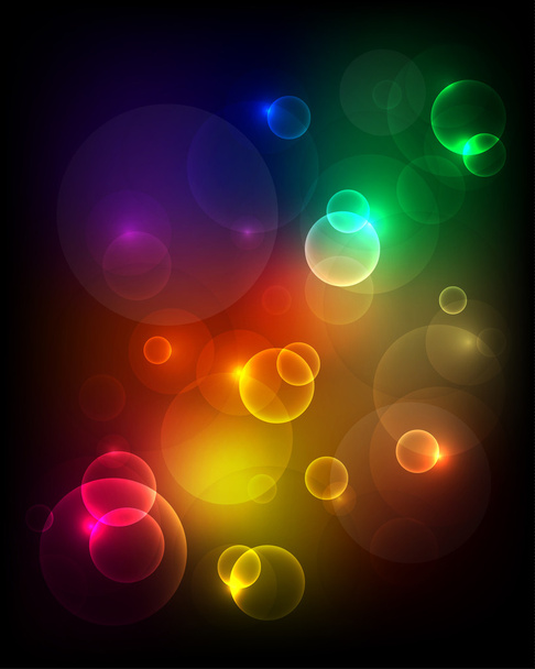 Abstract bokeh background - ベクター画像