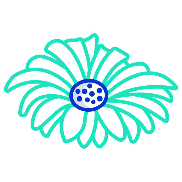 Daisy icon vector illustration  - Vetor, Imagem