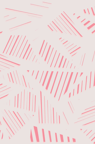 Abstract background with random striped triangle pattern - Vektör, Görsel