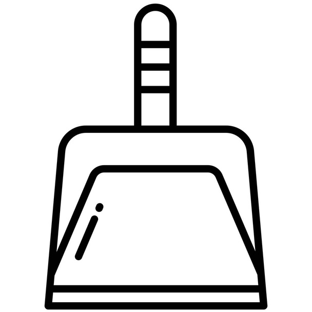 Dust Pan icon, vector illustration - Vector, Image