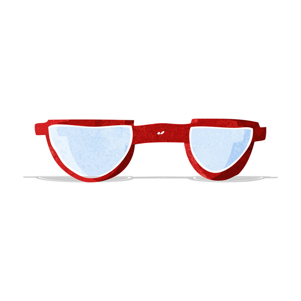 cartoon glasses - Vector, imagen