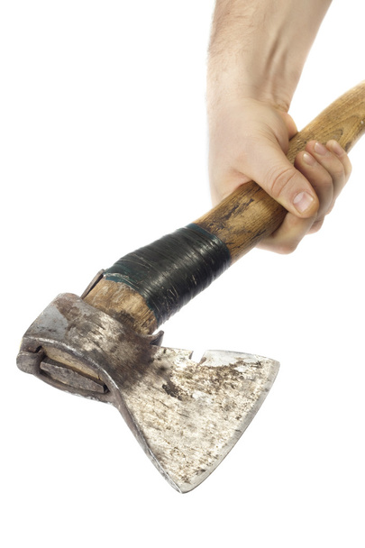 Hand old axe - 写真・画像
