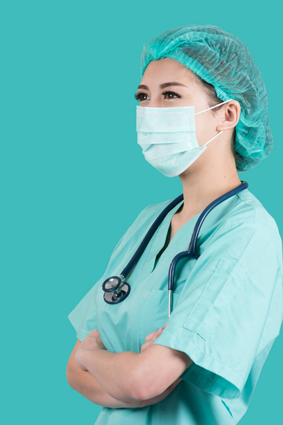 la jeune chirurgienne asiatique - Photo, image